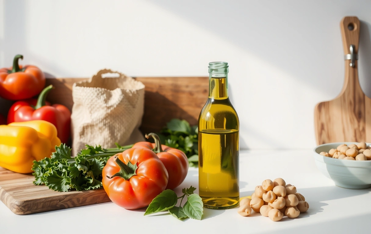 Cocina natural y luminosa